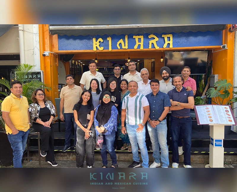 Busy dinner service atmosphere at Kinara